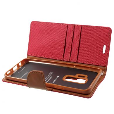 Чехол-книжка MERCURY Canvas Diary для Samsung Galaxy S9 Plus (G965) - Red