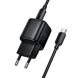 Мережевий зарядний пристрій Hoco N84 PD45W + кабель Type-C to Type-C - Black
