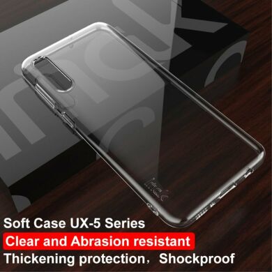 Силиконовый чехол IMAK UX-5 Series для Samsung Galaxy A30s (A307) - Transparent