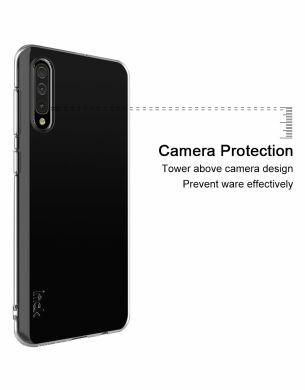 Силиконовый чехол IMAK UX-5 Series для Samsung Galaxy A30s (A307) - Transparent