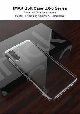 Силиконовый чехол IMAK UX-5 Series для Samsung Galaxy A30s (A307) - Transparent