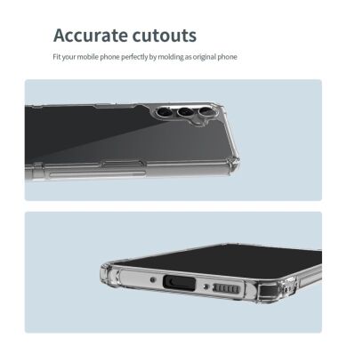 Силиконовый чехол NILLKIN Nature TPU Pro для Samsung Galaxy A54 (A546) - Transparent