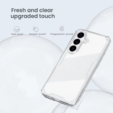 Силиконовый чехол NILLKIN Nature TPU Pro для Samsung Galaxy S26 - Transparent