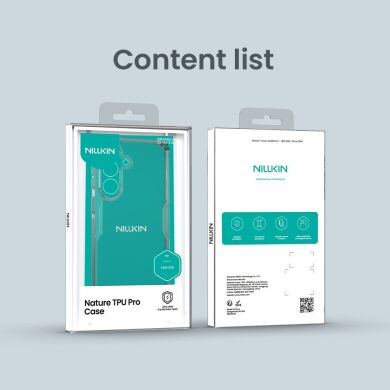 Силиконовый чехол NILLKIN Nature TPU Pro для Samsung Galaxy S26 - Transparent