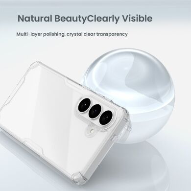 Силиконовый чехол NILLKIN Nature TPU Pro для Samsung Galaxy S26 - Transparent