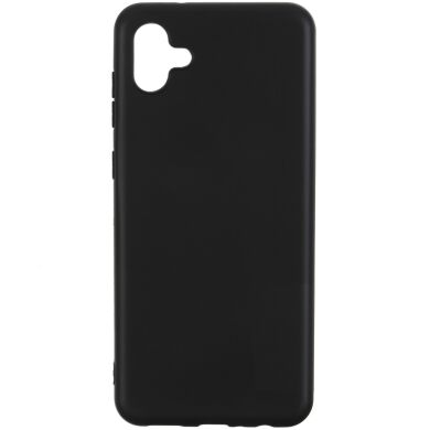 Силиконовый (TPU) чехол ArmorStandart Matte Slim Fit для Samsung Galaxy A04 (A045) - Black