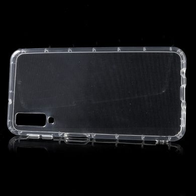 Силиконовый (TPU) чехол Deexe Clear Cover для Samsung Galaxy A7 2018 (A750) - Transparent
