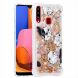 Силіконовий (TPU) чохол Deexe Fashion Glitter для Samsung Galaxy A20s (A207), Dogs