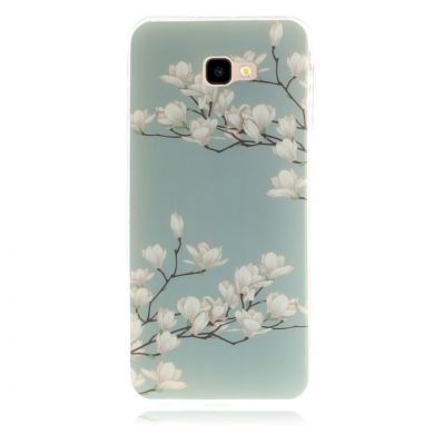 Силиконовый (TPU) чехол Deexe Life Style для Samsung Galaxy J4+ (J415) - Pretty Flowers