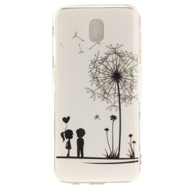 Силиконовый (TPU) чехол Deexe Life Style для Samsung Galaxy J5 2017 (J530) - Dandelion & Lovers