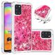 Силіконовий (TPU) чохол Deexe Liquid Glitter для Samsung Galaxy A31 (A315) - Red