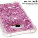 Силіконовий (TPU) чохол Deexe Liquid Glitter для Samsung Galaxy J4+ (J415)