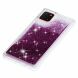 Силиконовый (TPU) чехол Deexe Liquid Glitter для Samsung Galaxy Note 10 Lite (N770) - Purple. Фото 4 из 7