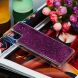 Силіконовий (TPU) чохол Deexe Liquid Glitter для Samsung Galaxy Note 10 Lite (N770) - Purple
