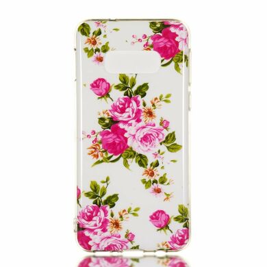Силіконовий (TPU) чохол Deexe LumiCase для Samsung Galaxy S10e (G970) - Vivid Flowers