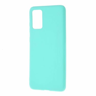 Силиконовый (TPU) чехол Deexe Matte Case для Samsung Galaxy S20 Plus (G985) - Baby Blue