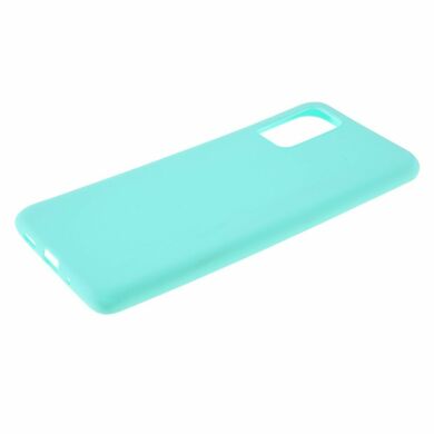 Силиконовый (TPU) чехол Deexe Matte Case для Samsung Galaxy S20 Plus (G985) - Baby Blue