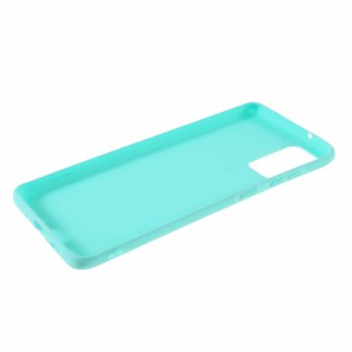 Силиконовый (TPU) чехол Deexe Matte Case для Samsung Galaxy S20 Plus (G985) - Baby Blue