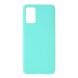 Силиконовый (TPU) чехол Deexe Matte Case для Samsung Galaxy S20 Plus (G985) - Baby Blue. Фото 1 из 5