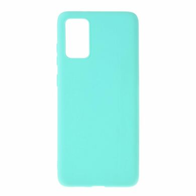 Силиконовый (TPU) чехол Deexe Matte Case для Samsung Galaxy S20 Plus (G985) - Baby Blue