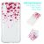 Силиконовый (TPU) чехол Deexe Pretty Glossy для Samsung Galaxy A70 (A705) - Hearts and Flowers