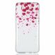 Силіконовий (TPU) чохол Deexe Pretty Glossy для Samsung Galaxy A70 (A705) - Hearts and Flowers