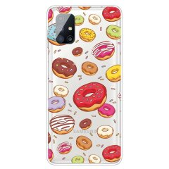 Силіконовий (TPU) чохол Deexe Pretty Glossy для Samsung Galaxy M51 (M515) - Doughnut