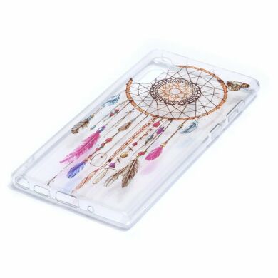 Силиконовый (TPU) чехол Deexe Pretty Glossy для Samsung Galaxy Note 10 (N970) - Dream Catcher