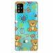 Силіконовий (TPU) чохол Deexe Pretty Glossy для Samsung Galaxy S20 (G980) - Bears