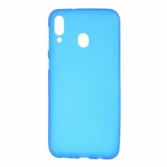 Силиконовый (TPU) чехол Deexe Soft Case для Samsung Galaxy M20 (M205) - Blue