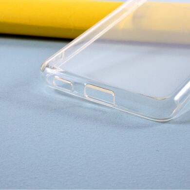 Силиконовый (TPU) чехол Deexe UltraThin для Samsung Galaxy S21 - Transparent