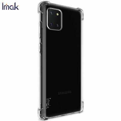 Силиконовый (TPU) чехол IMAK Airbag Case для Samsung Galaxy Note 10 Lite (N770) - Transparent