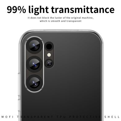 Силіконовий (TPU) чохол MOFI Thin Guard для Samsung Galaxy S26 Ultra - Transparent