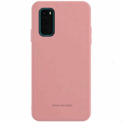 Силиконовый (TPU) чехол Molan Cano Smooth для Samsung Galaxy S20 Plus (G985) - Pink