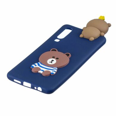 Силіконовий (TPU) чохол UniCase 3D Cartoon Pattern для Samsung Galaxy A70 (A705) - Bear