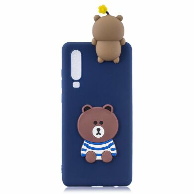 Силіконовий (TPU) чохол UniCase 3D Cartoon Pattern для Samsung Galaxy A70 (A705) - Bear