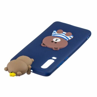 Силіконовий (TPU) чохол UniCase 3D Cartoon Pattern для Samsung Galaxy A70 (A705) - Bear