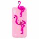 Силіконовий (TPU) чохол UniCase 3D Cartoon Pattern для Samsung Galaxy M10 (M105) - Flamingo