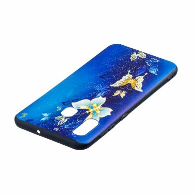 Силіконовий (TPU) чохол UniCase Color Style для Samsung Galaxy A30 (A305) - Blue and Gold Butterfly