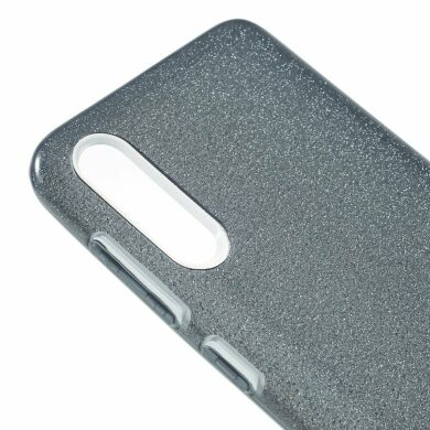 Силіконовий (TPU) чохол UniCase Glitter Cover для Samsung Galaxy A50 (A505) / A30s (A307) / A50s (A507) - Silver