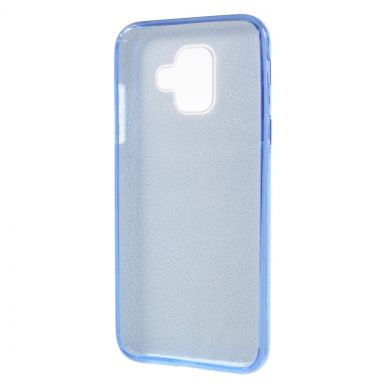 Силіконовий (TPU) чохол UniCase Glitter Cover для Samsung Galaxy A6 2018 (A600), Blue