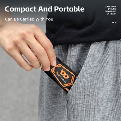Светоотражающий браслет WEST BIKING Leg Strap - Grey