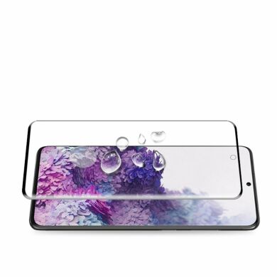 Захисне скло AMORUS 3D Full Glue для Samsung Galaxy S20 Plus (G985) - Black