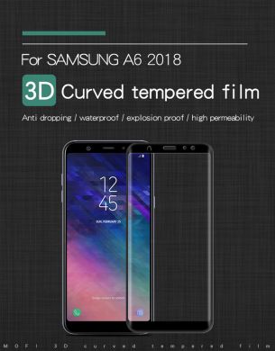 Захисне скло MOFI 3D Curved Edge для Samsung Galaxy A6 2018 (A600) - Black