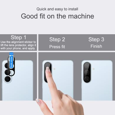 Захисне скло на камеру IMAK Black Glass Lens для Samsung Galaxy S26 FE - Black