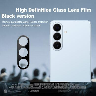 Захисне скло на камеру IMAK Black Glass Lens для Samsung Galaxy S26 FE - Black