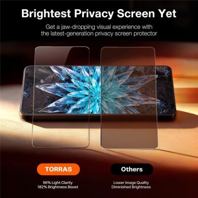 Захисне скло TORRAS GlassGo Privacy для Samsung Galaxy S26 Ultra - Black