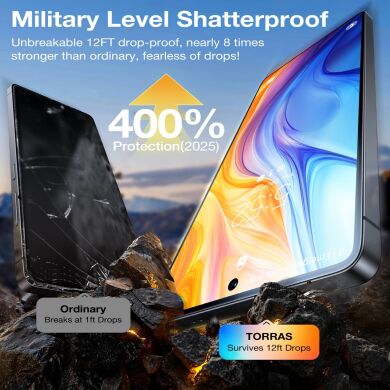 Защитное стекло TORRAS GlassGo Privacy для Samsung Galaxy S26 Ultra - Black