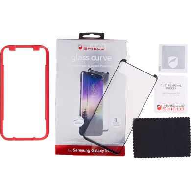 Защитное стекло ZAGG InvisibleShield Glass Curve для Samsung Galaxy S9 Plus (G965) 848467074895 - Black