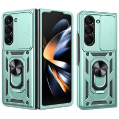 Захисний чохол Deexe Armor Shield (FF) для Samsung Galaxy Fold 7 - Green